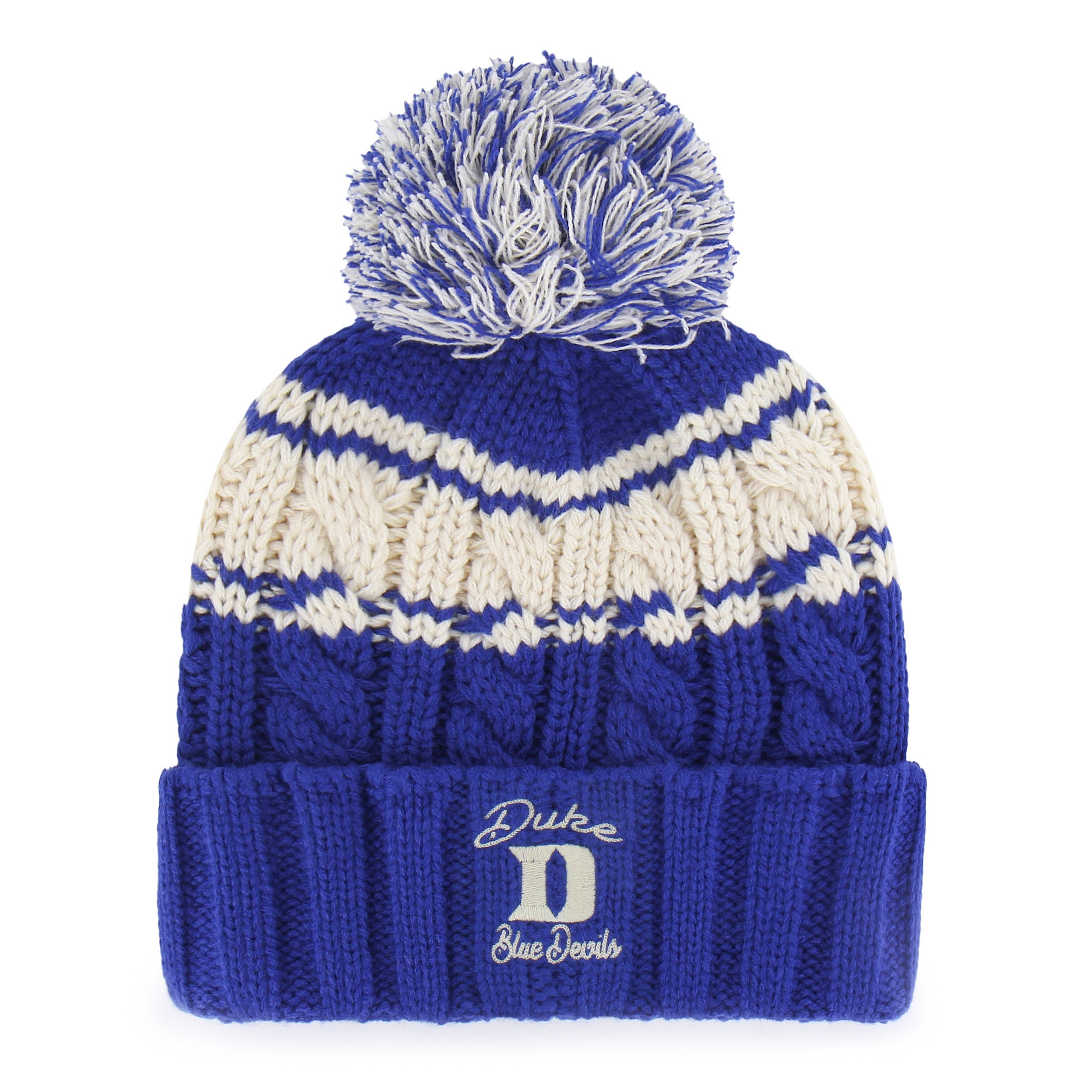 DUKE BLUE DEVILS EMMA '47 CUFF KNIT WOMENS ROYAL