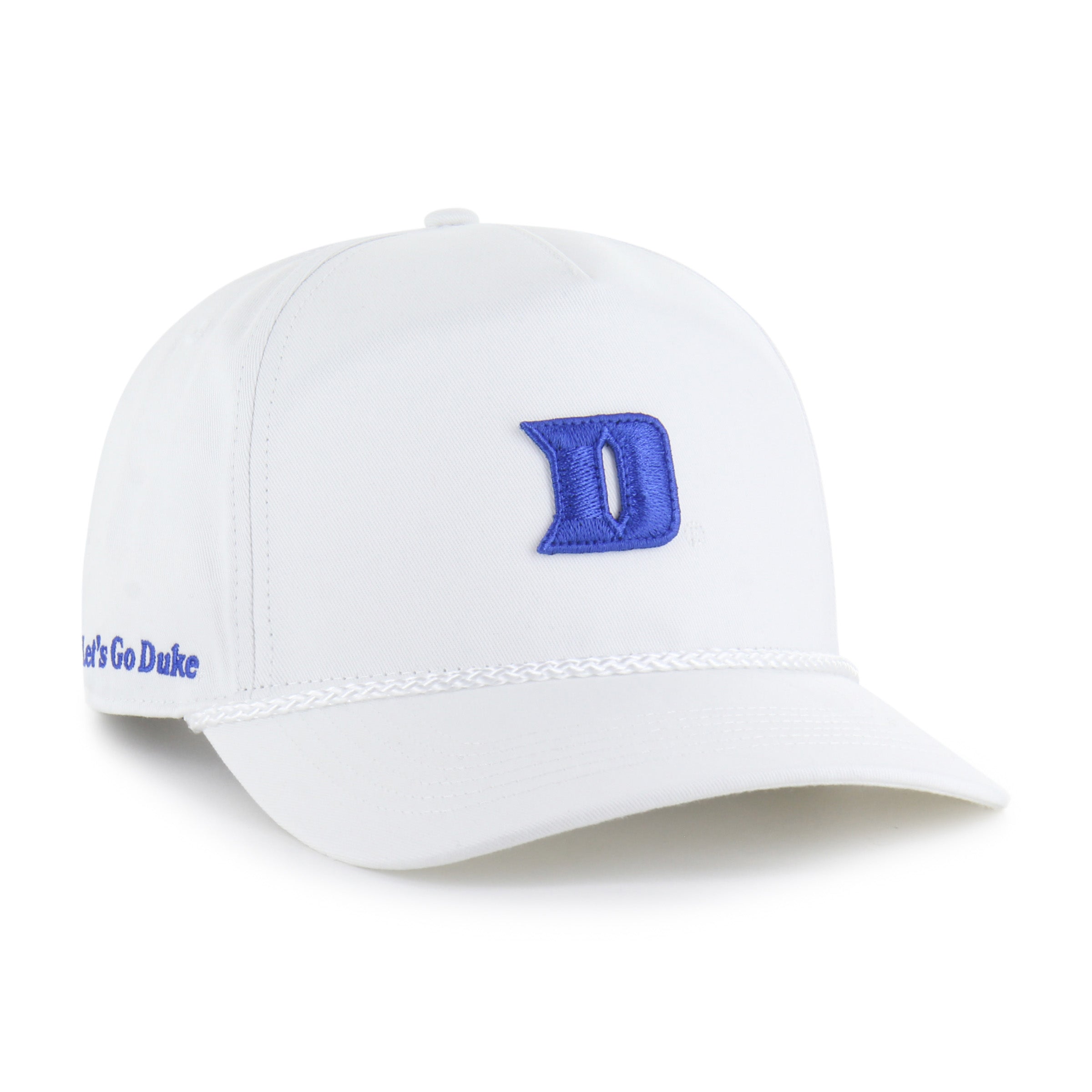 DUKE BLUE DEVILS MICRO PATCH '47 HITCH WHITE