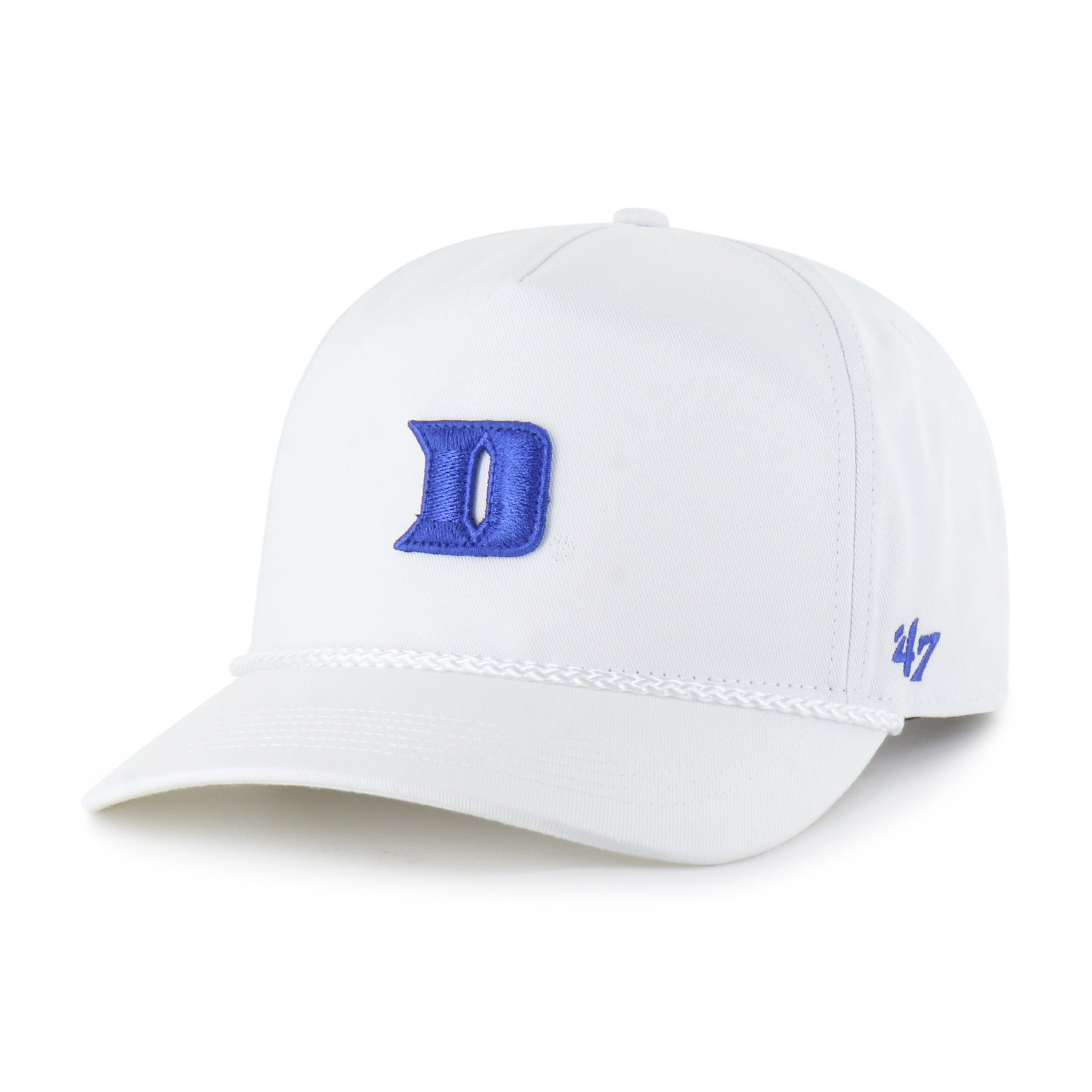 DUKE BLUE DEVILS MICRO PATCH '47 HITCH WHITE