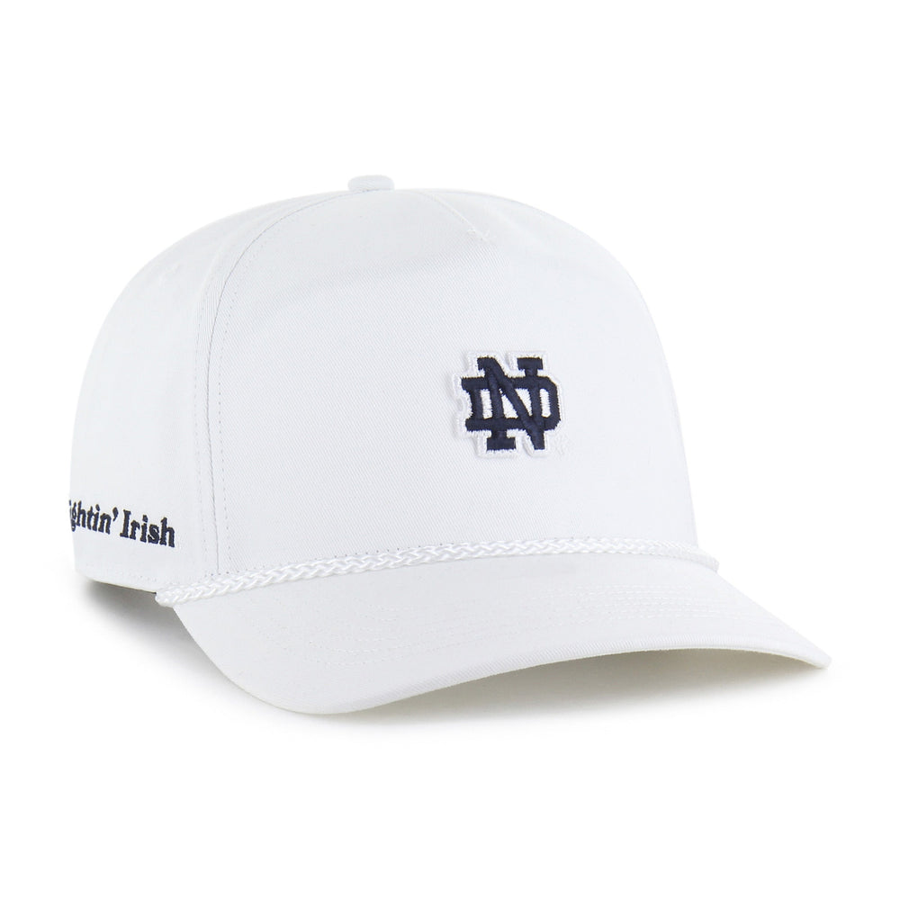 NOTRE DAME FIGHTING IRISH MICRO PATCH '47 HITCH WHITE