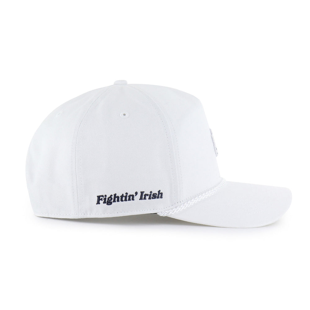 NOTRE DAME FIGHTING IRISH MICRO PATCH '47 HITCH WHITE