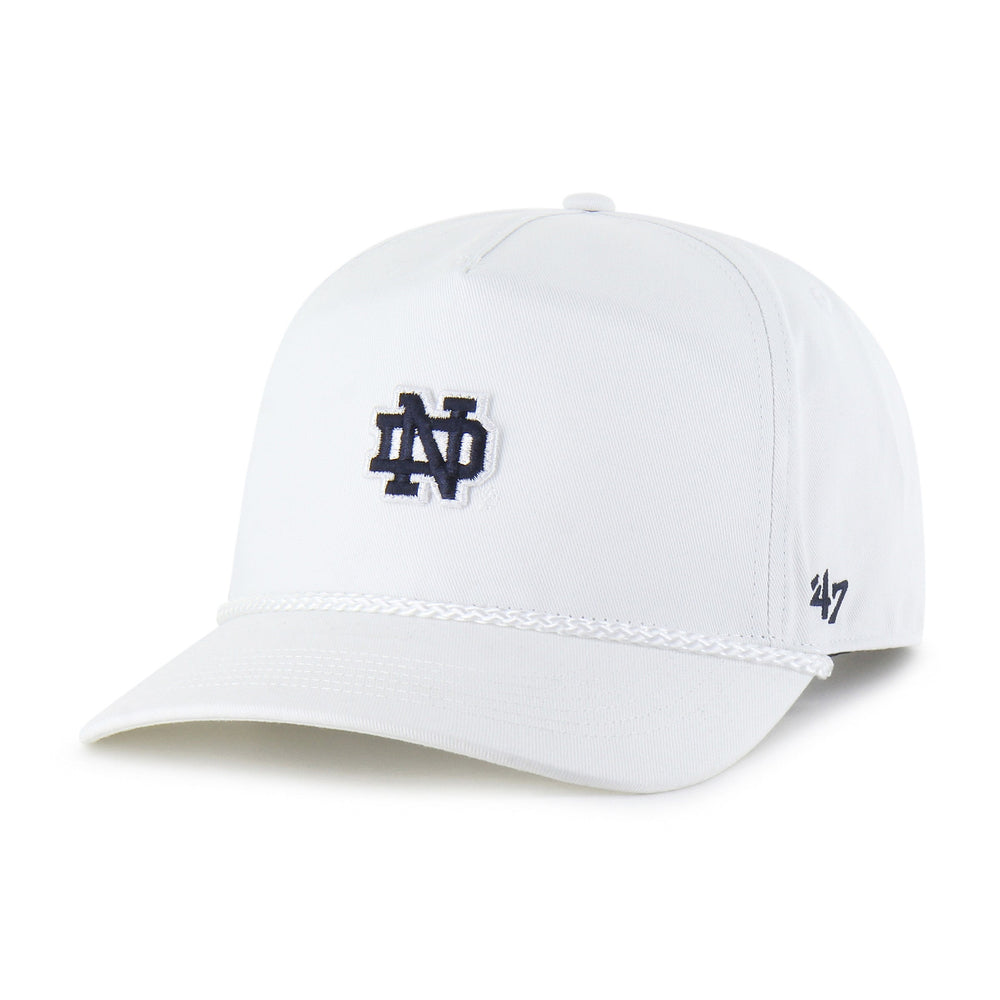 NOTRE DAME FIGHTING IRISH MICRO PATCH '47 HITCH WHITE