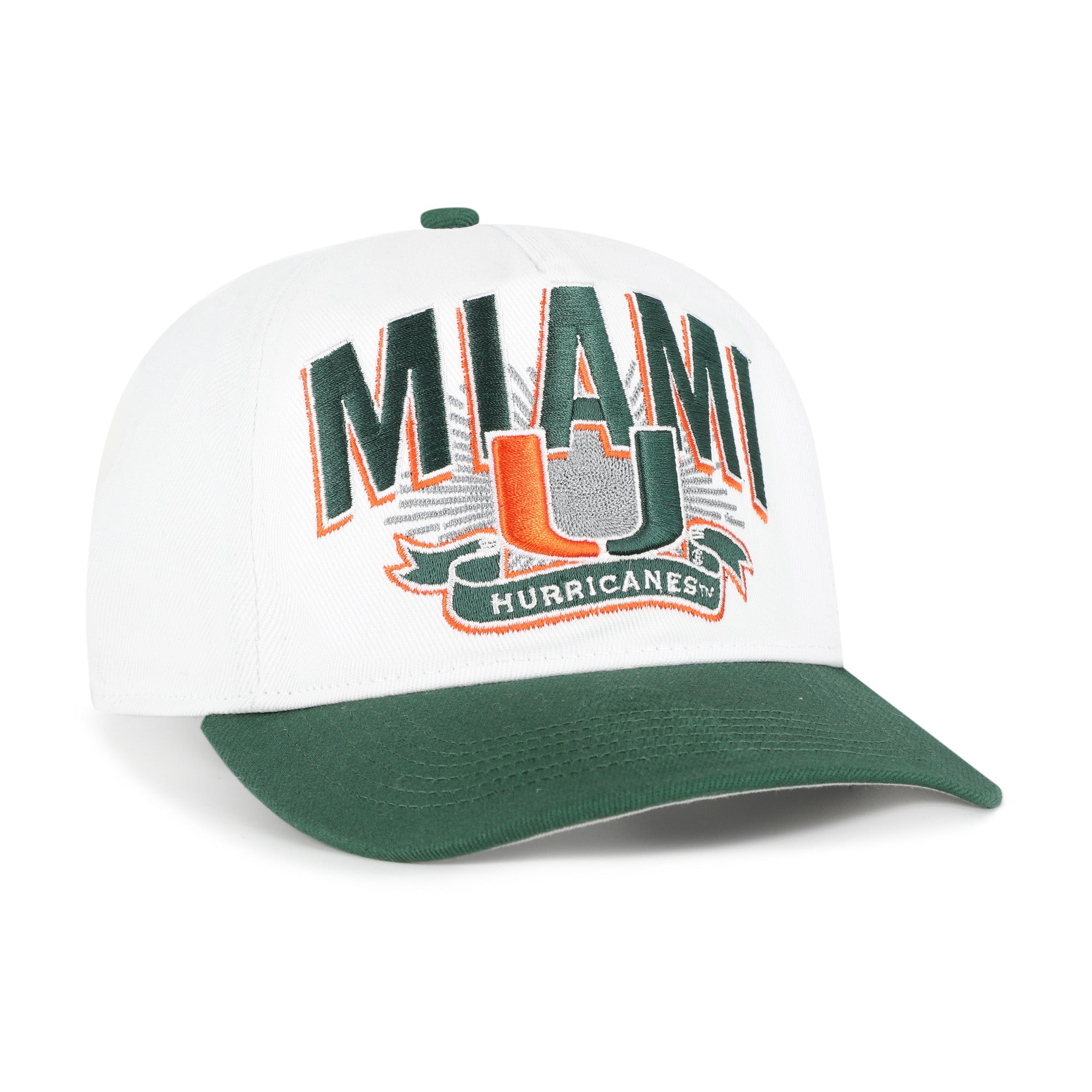 MIAMI HURRICANES PRIME PLAY '47 HITCH WHITE