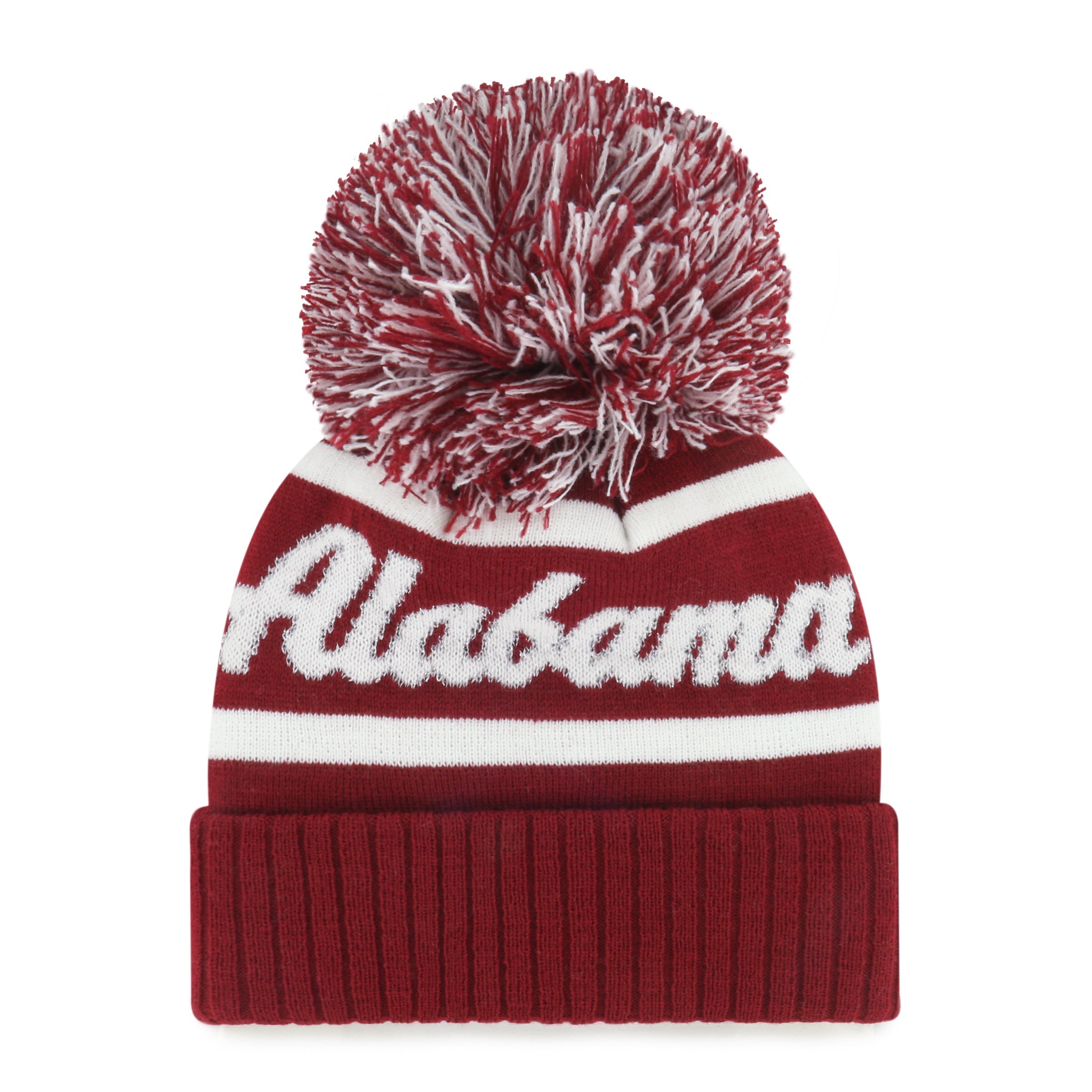 ALABAMA CRIMSON TIDE SPIRITED '47 CUFF KNIT WOMENS RAZOR RED