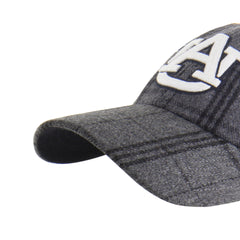 AUBURN TIGERS WINDOWPANE PLAID '47 CLEAN UP DARK GRAY
