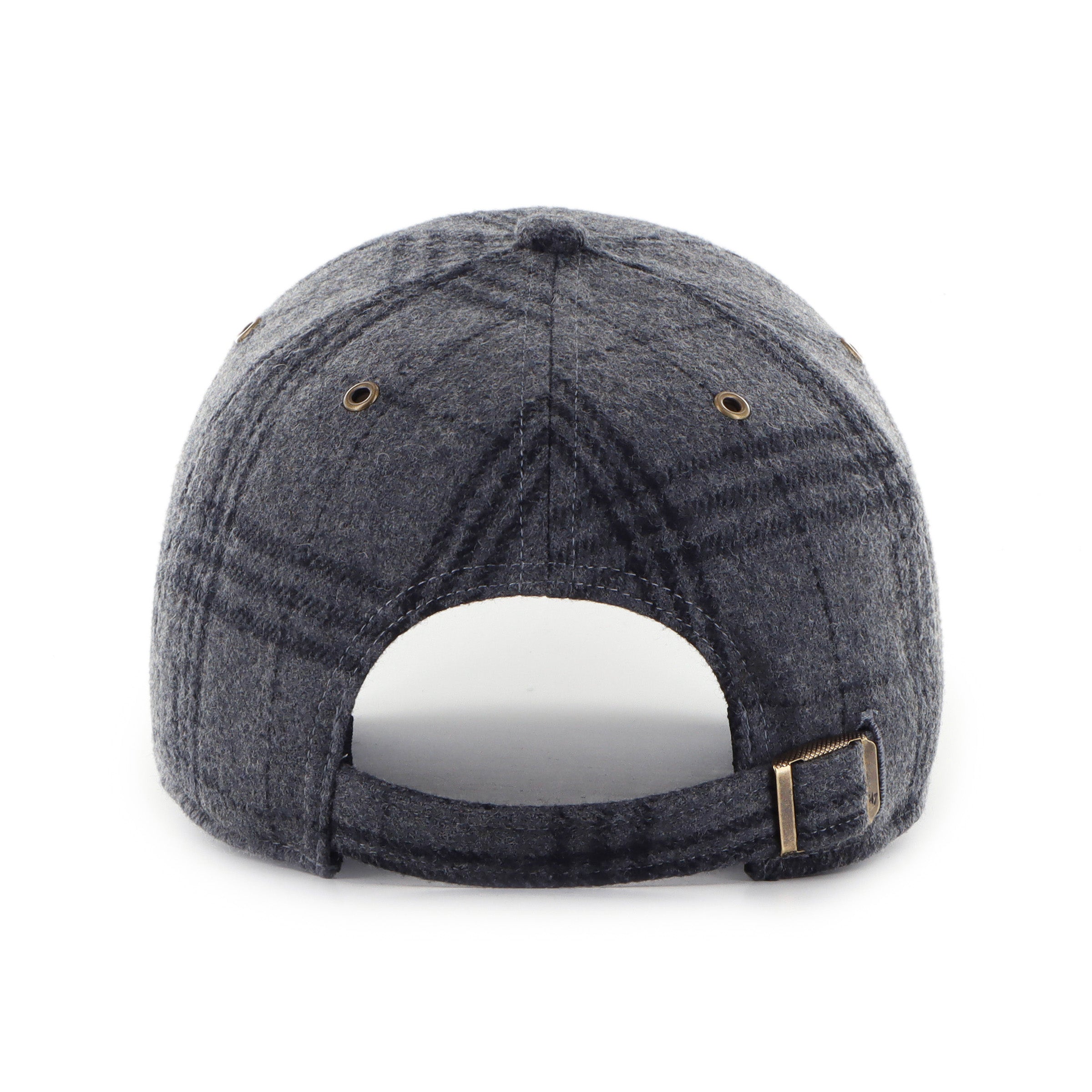 DUKE BLUE DEVILS WINDOWPANE PLAID '47 CLEAN UP DARK GRAY