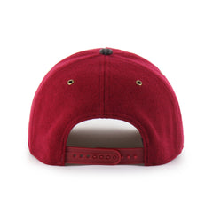 ALABAMA CRIMSON TIDE WINDOWPANE PLAID '47 HITCH RF RELAXED FIT RAZOR RED