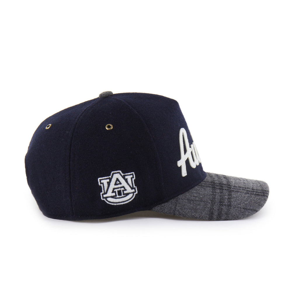 AUBURN TIGERS WINDOWPANE PLAID '47 HITCH RF RELAXED FIT NAVY