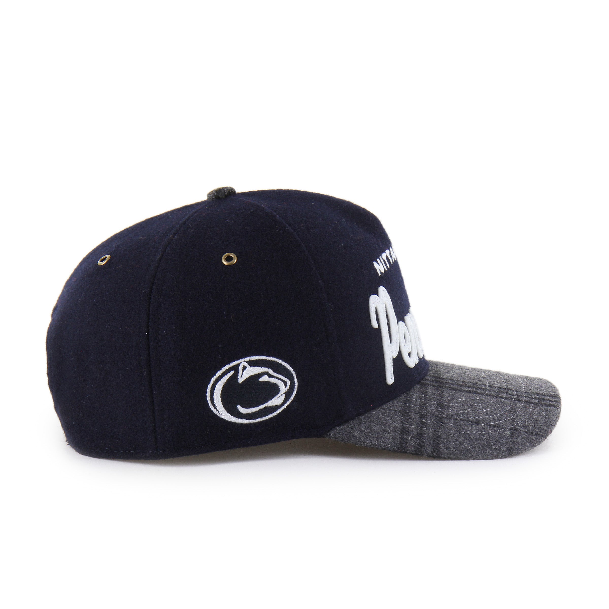 PENN STATE NITTANY LIONS WINDOWPANE PLAID '47 HITCH RF RELAXED FIT NAVY