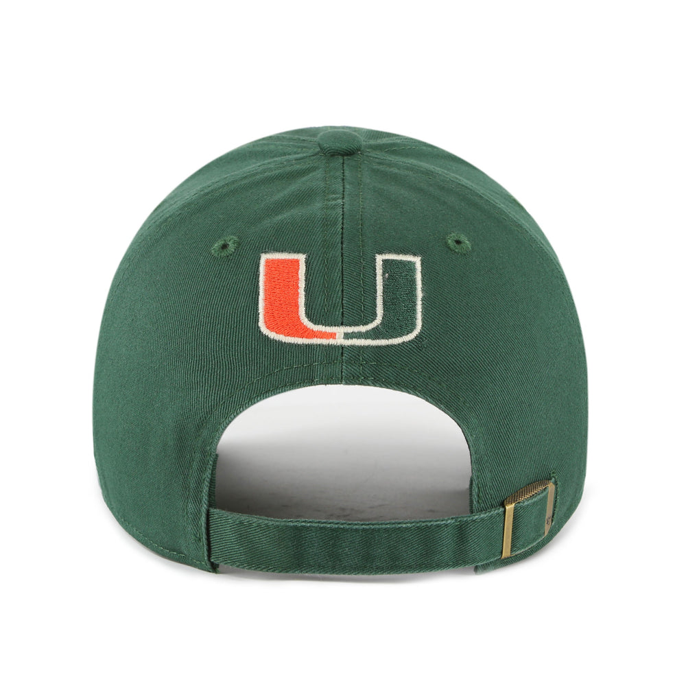 MIAMI HURRICANES ZOEY '47 CLEAN UP WOMENS DARK GREEN