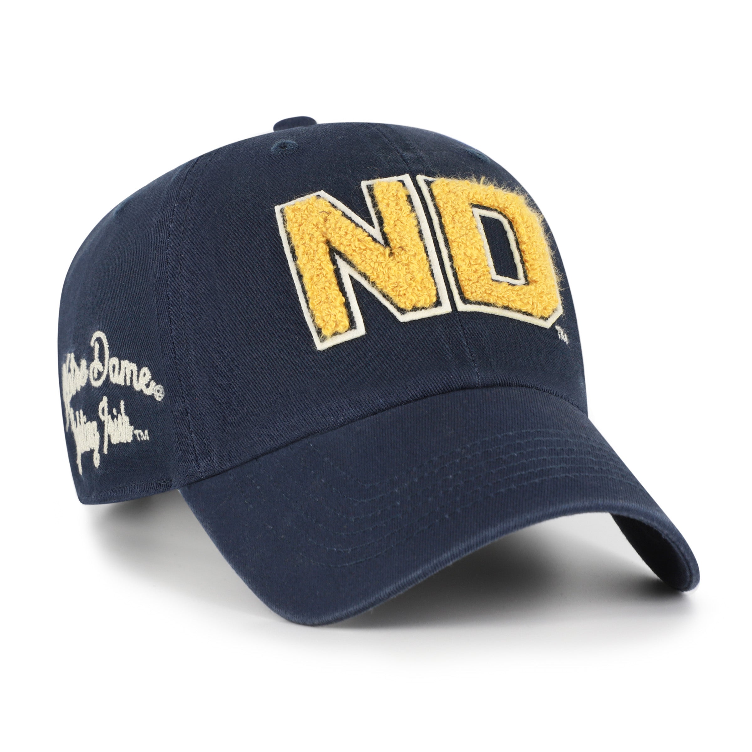 NOTRE DAME FIGHTING IRISH ZOEY '47 CLEAN UP WOMENS NAVY