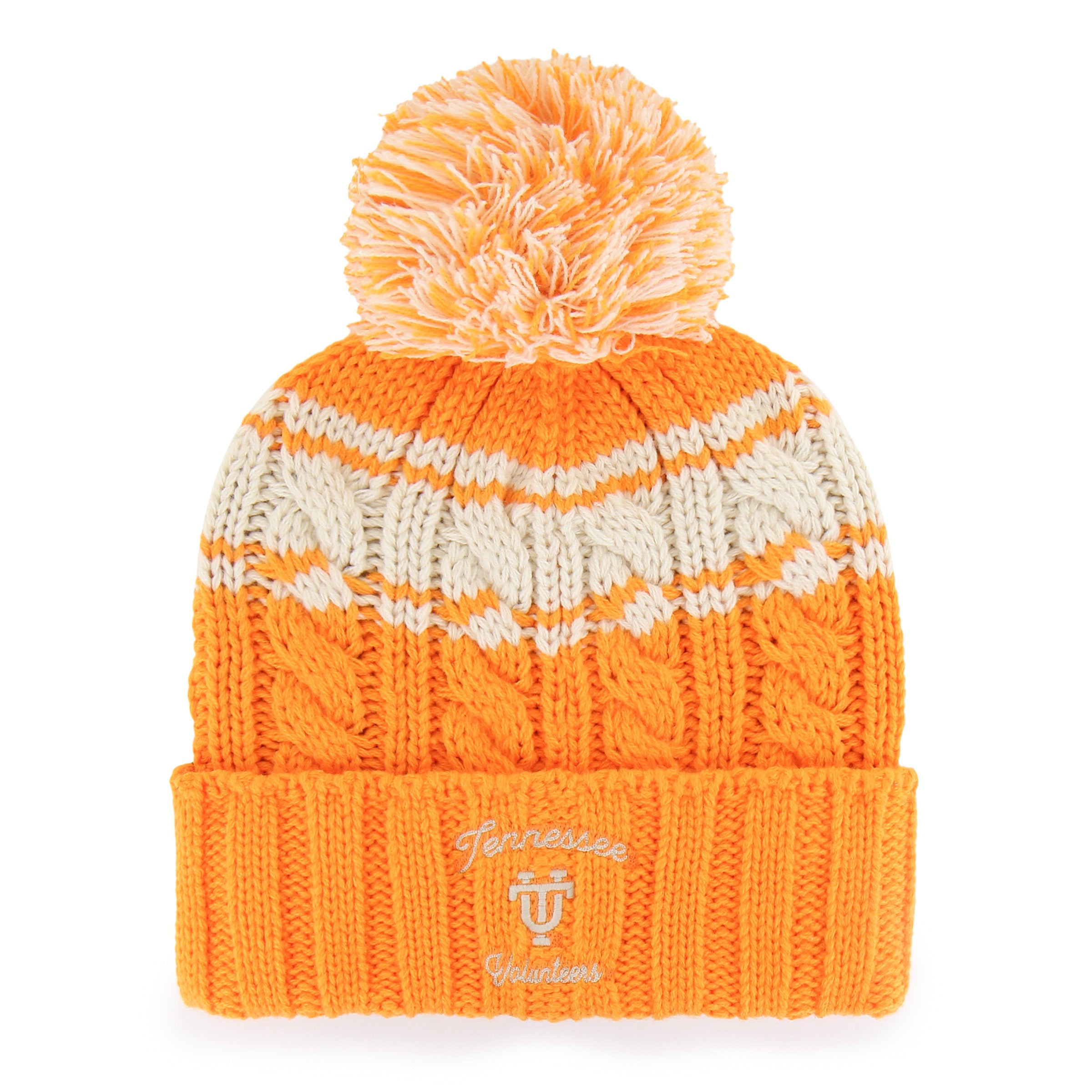 TENNESSEE VOLUNTEERS VINTAGE EMMA '47 CUFF KNIT WOMENS VIBRANT ORANGE