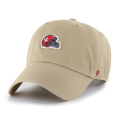 ALABAMA CRIMSON TIDE VINTAGE MICRO PATCH '47 CLEAN UP KHAKI