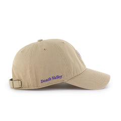 CLEMSON TIGERS VINTAGE MICRO PATCH '47 CLEAN UP KHAKI