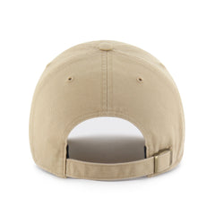 MICHIGAN WOLVERINES VINTAGE MICRO PATCH '47 CLEAN UP KHAKI