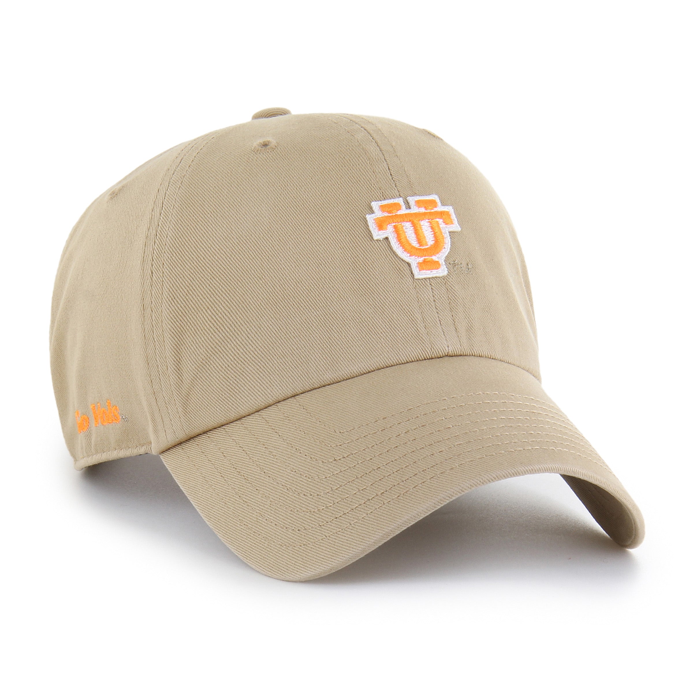 TENNESSEE VOLUNTEERS VINTAGE MICRO PATCH '47 CLEAN UP KHAKI