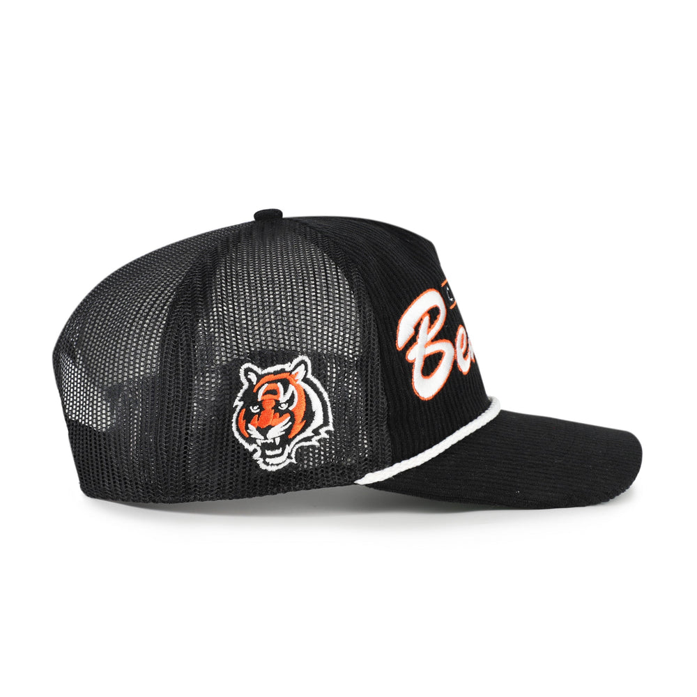 CINCINNATI BENGALS DOUBLE HEADER MESH '47 HITCH RF RELAXED FIT BLACK