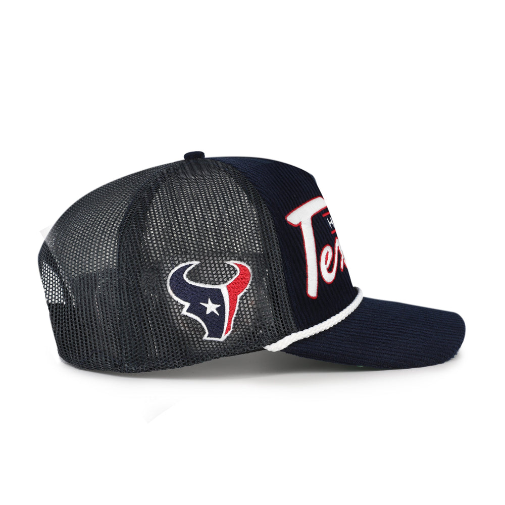 HOUSTON TEXANS DOUBLE HEADER MESH '47 HITCH RF RELAXED FIT NAVY