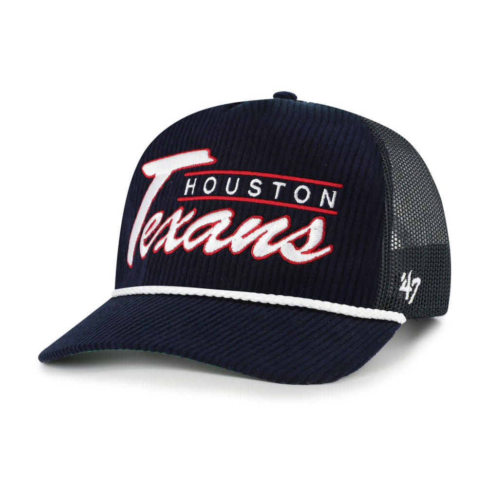 HOUSTON TEXANS DOUBLE HEADER MESH '47 HITCH RF RELAXED FIT NAVY