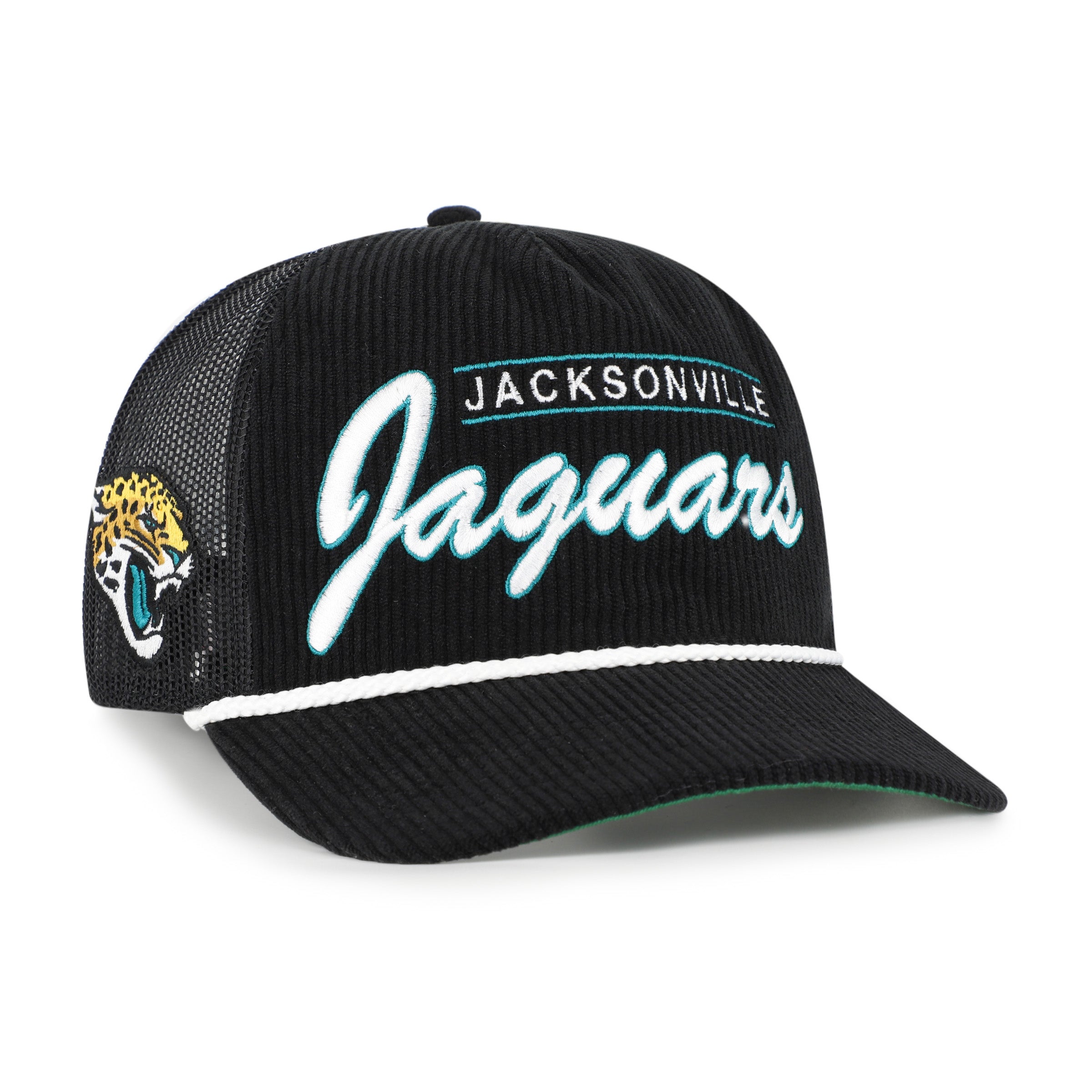 JACKSONVILLE JAGUARS DOUBLE HEADER MESH '47 HITCH RF RELAXED FIT BLACK