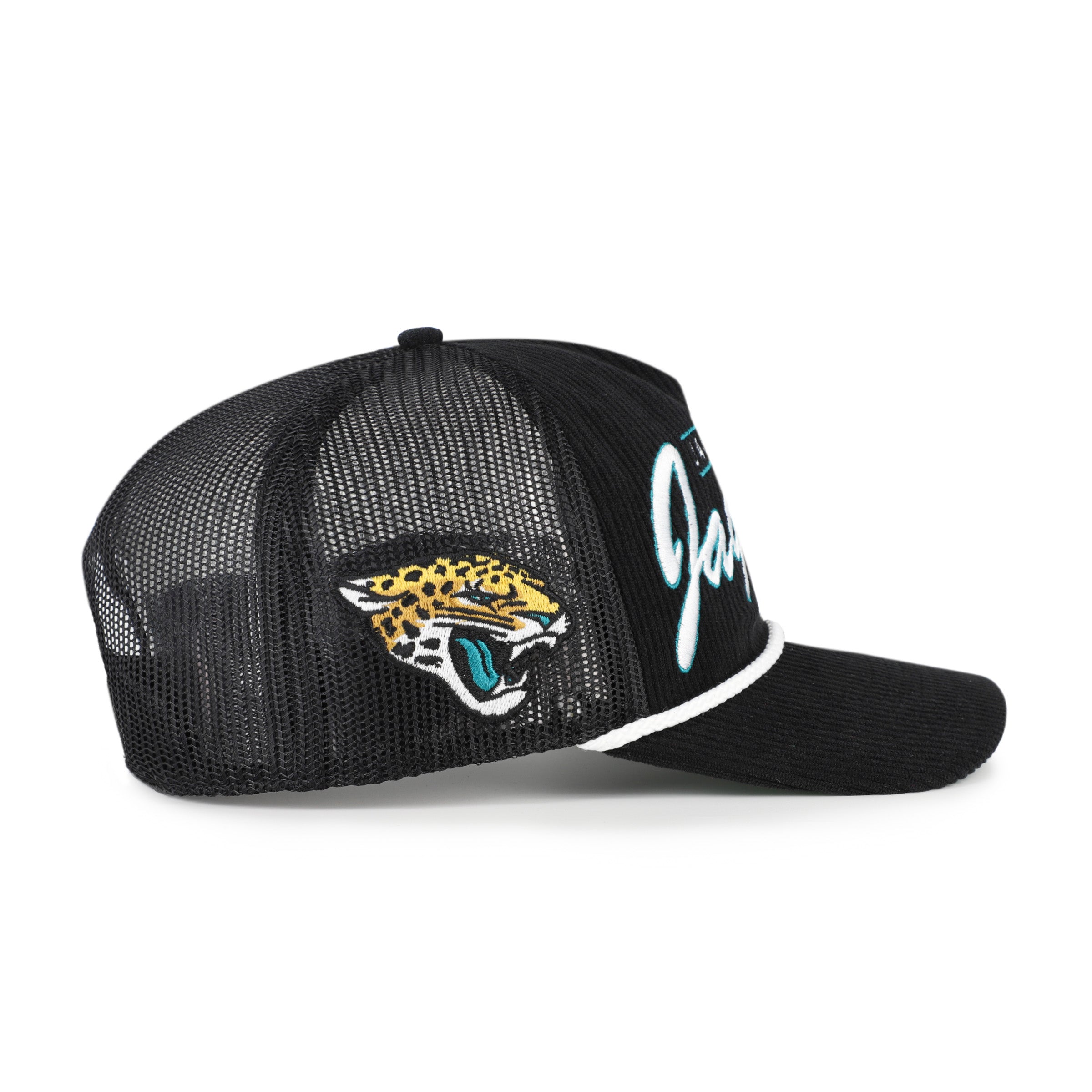 JACKSONVILLE JAGUARS DOUBLE HEADER MESH '47 HITCH RF RELAXED FIT BLACK