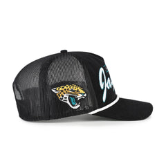 JACKSONVILLE JAGUARS DOUBLE HEADER MESH '47 HITCH RF RELAXED FIT BLACK