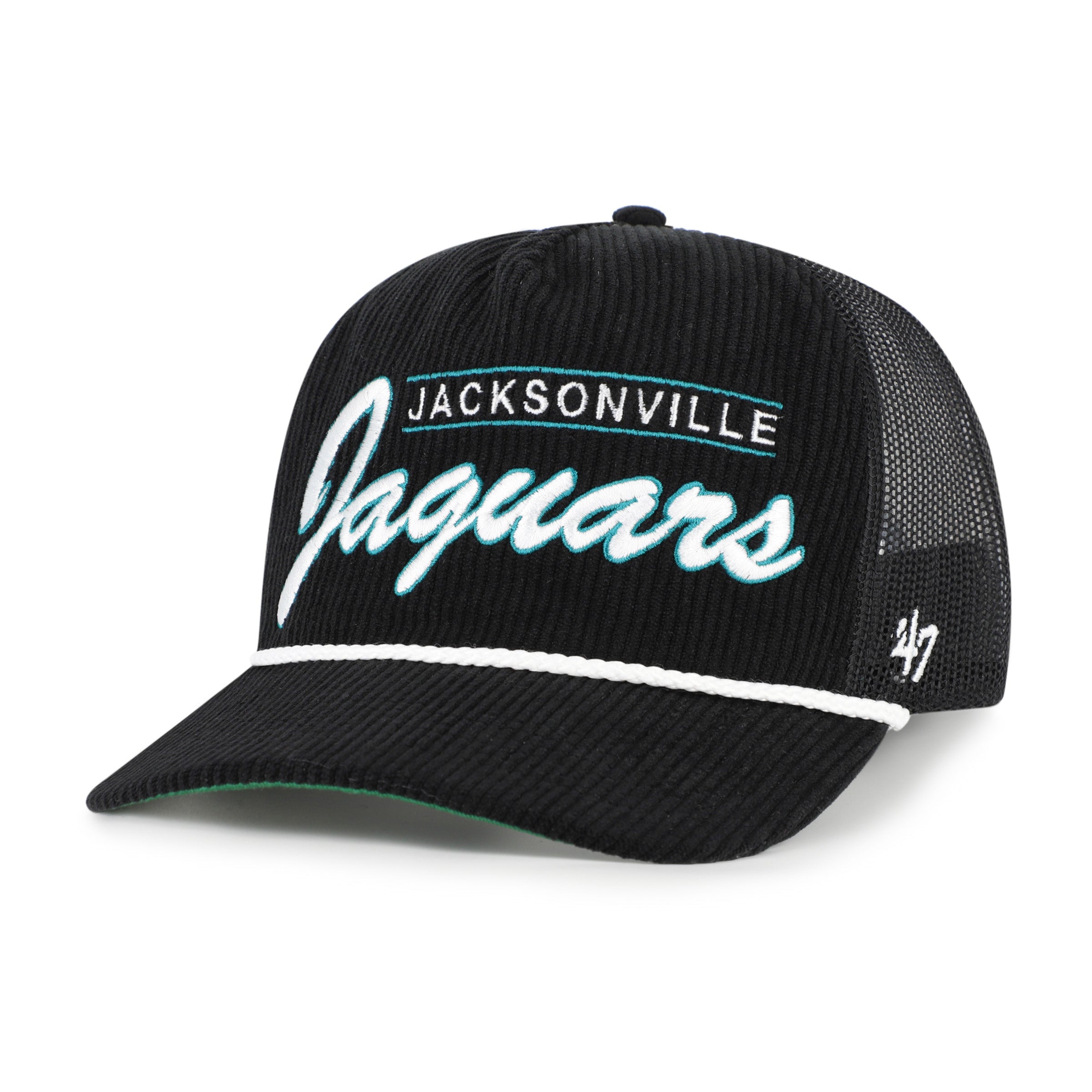 JACKSONVILLE JAGUARS DOUBLE HEADER MESH '47 HITCH RF RELAXED FIT BLACK
