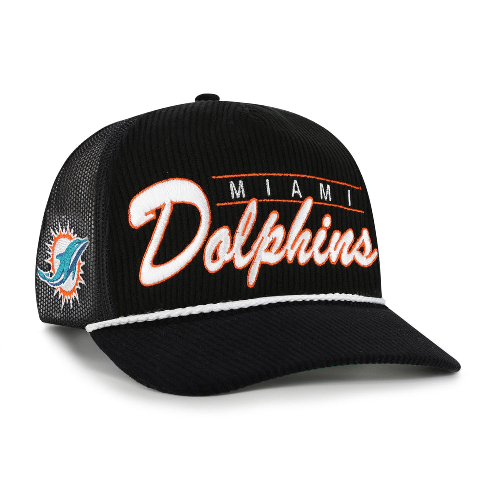MIAMI DOLPHINS DOUBLE HEADER MESH '47 HITCH RF RELAXED FIT BLACK