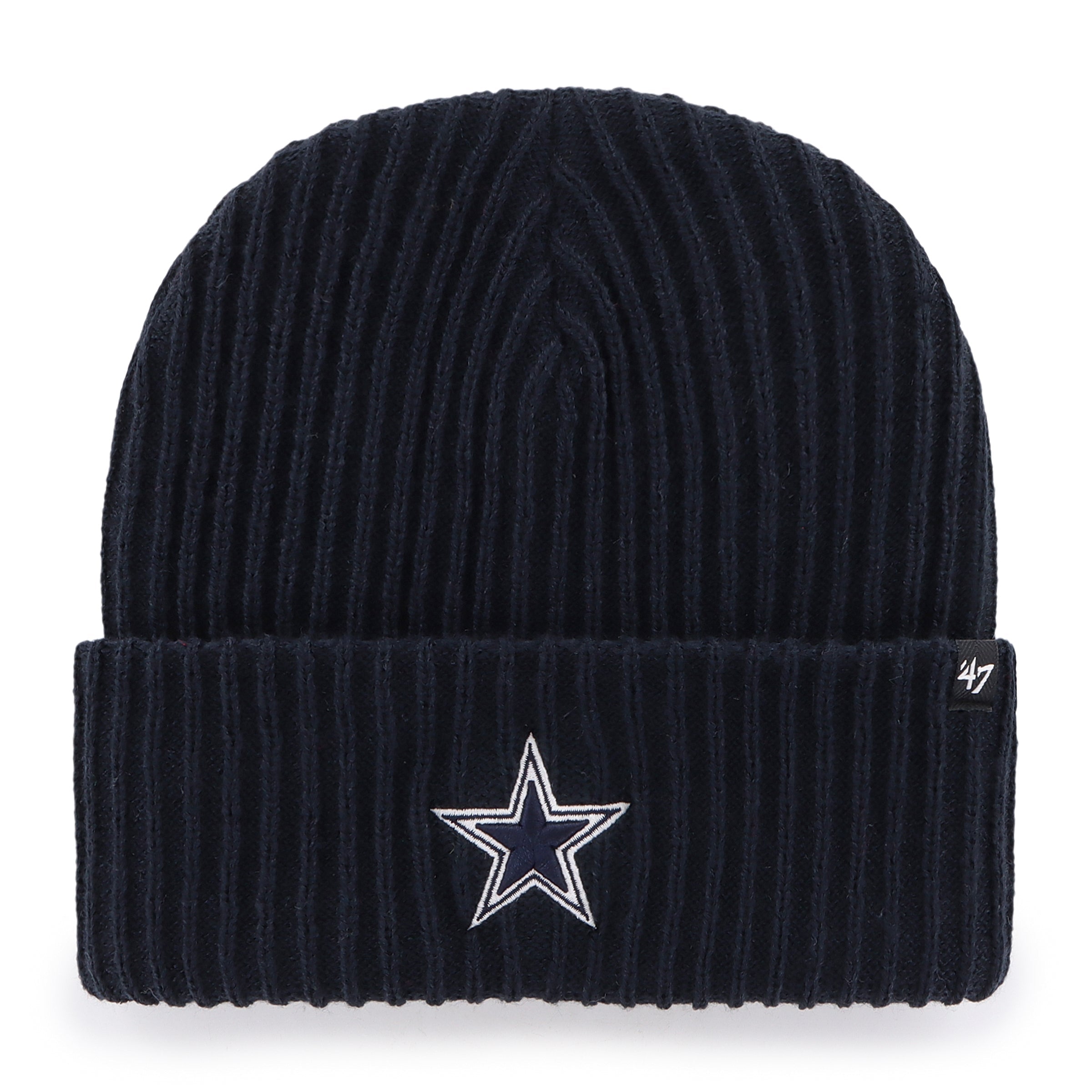 DALLAS COWBOYS HARBOR '47 CUFF KNIT NAVY