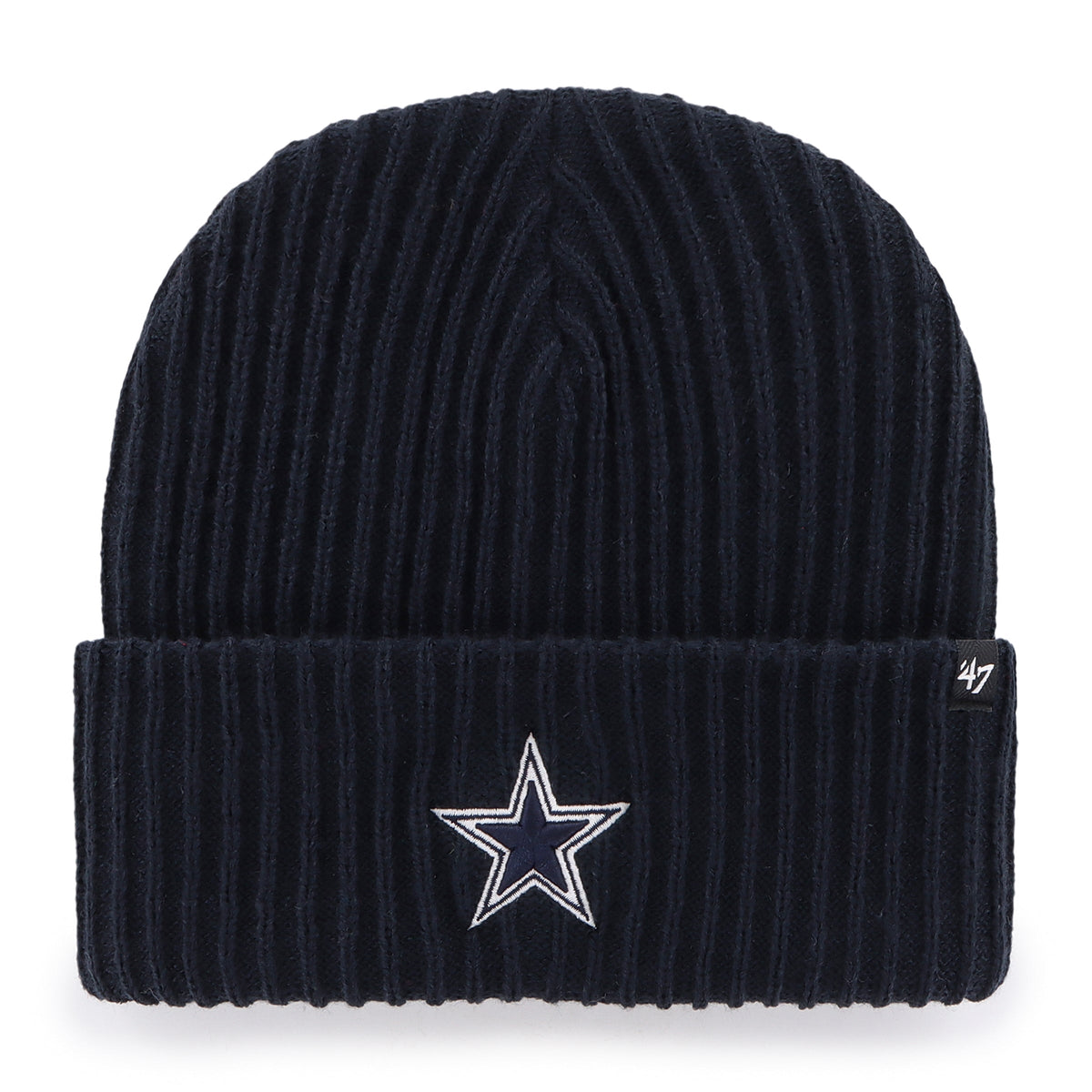 DALLAS COWBOYS HARBOR '47 CUFF KNIT NAVY