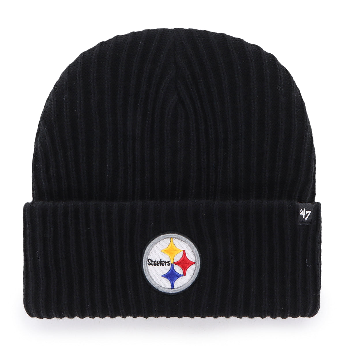PITTSBURGH STEELERS HARBOR '47 CUFF KNIT BLACK