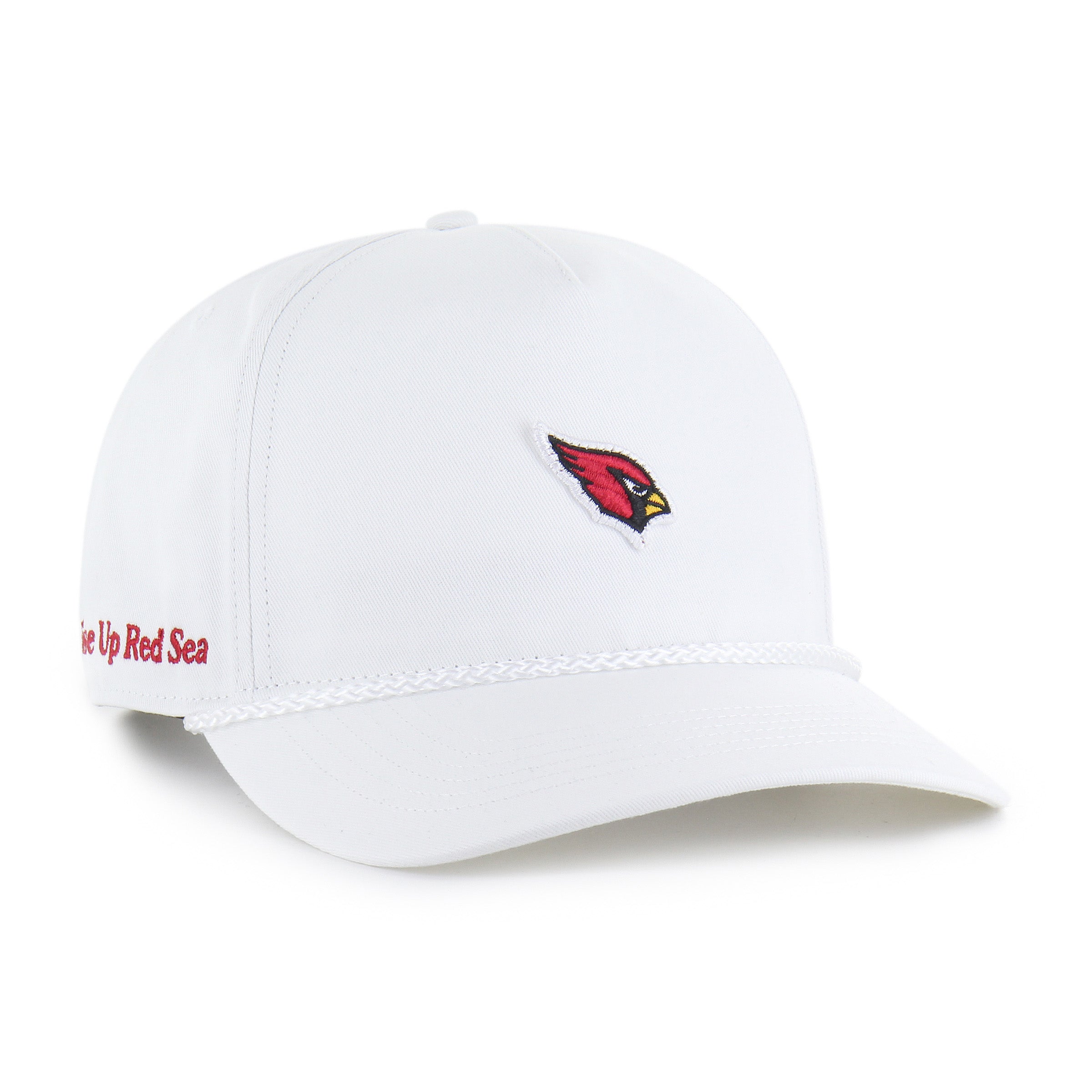 ARIZONA CARDINALS MICRO PATCH '47 HITCH RF RELAXED FIT WHITE