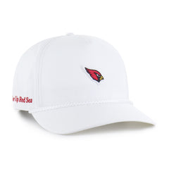 ARIZONA CARDINALS MICRO PATCH '47 HITCH RF RELAXED FIT WHITE
