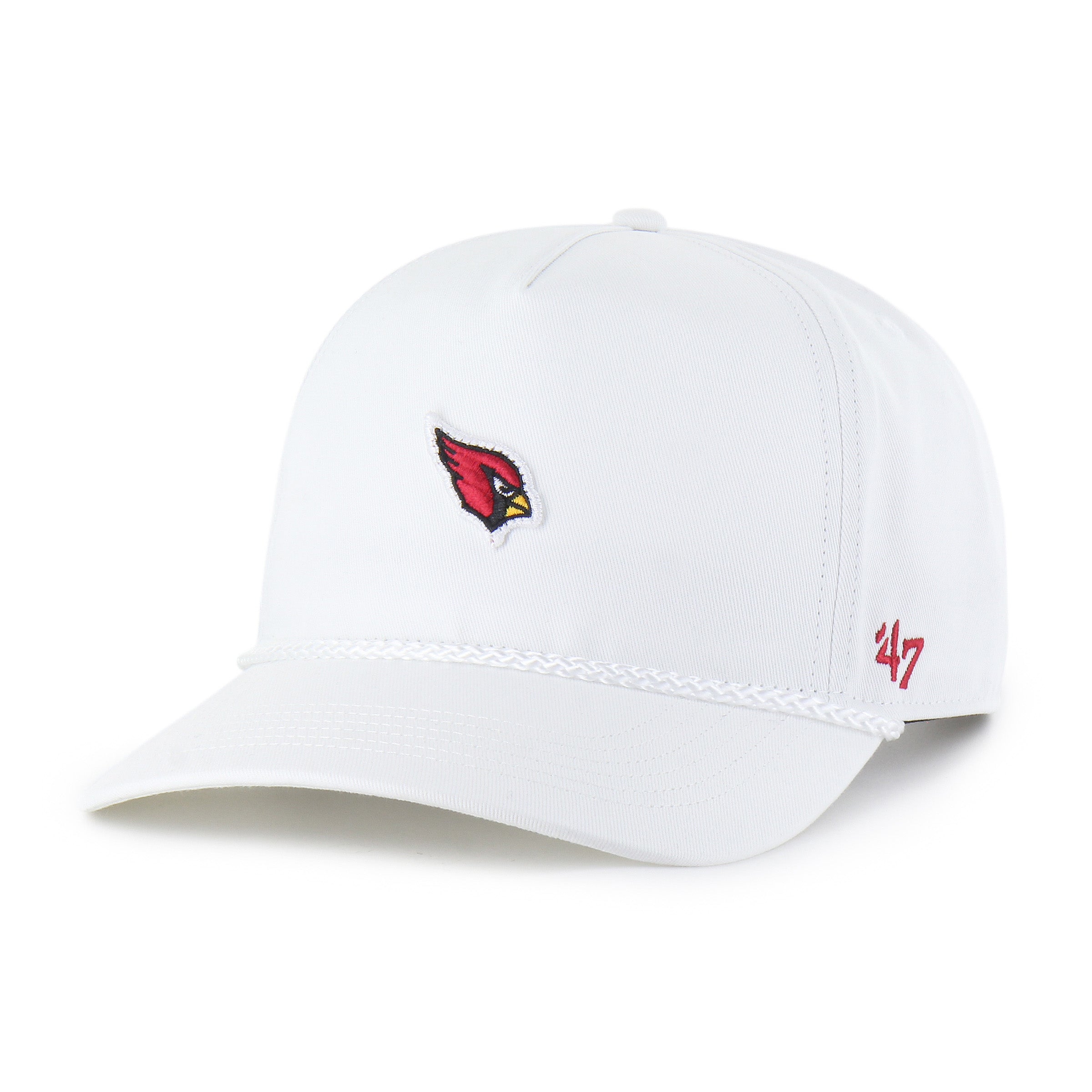 ARIZONA CARDINALS MICRO PATCH '47 HITCH RF RELAXED FIT WHITE