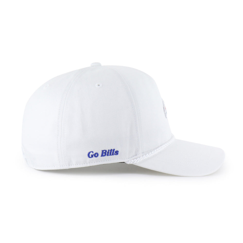 BUFFALO BILLS MICRO PATCH '47 HITCH RF RELAXED FIT WHITE