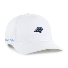 CAROLINA PANTHERS MICRO PATCH '47 HITCH RF RELAXED FIT WHITE
