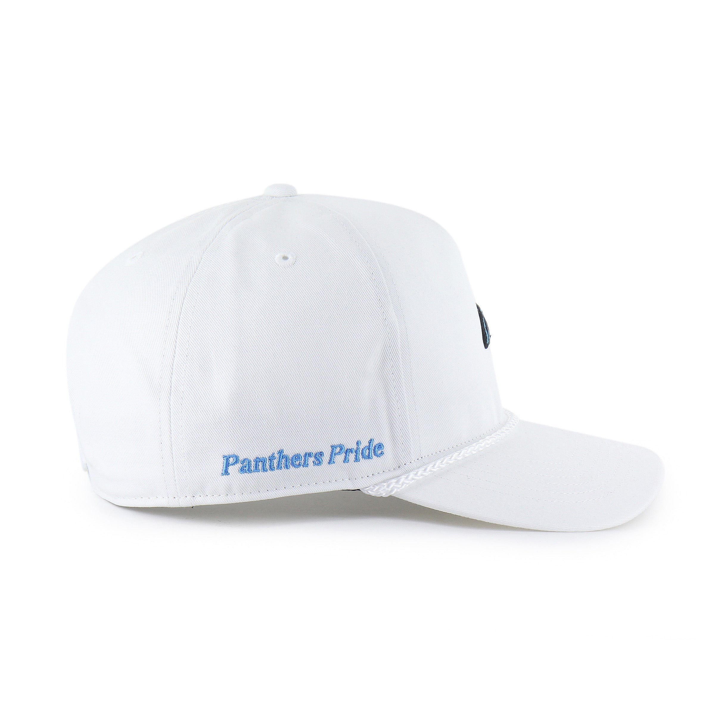 CAROLINA PANTHERS MICRO PATCH '47 HITCH RF RELAXED FIT WHITE