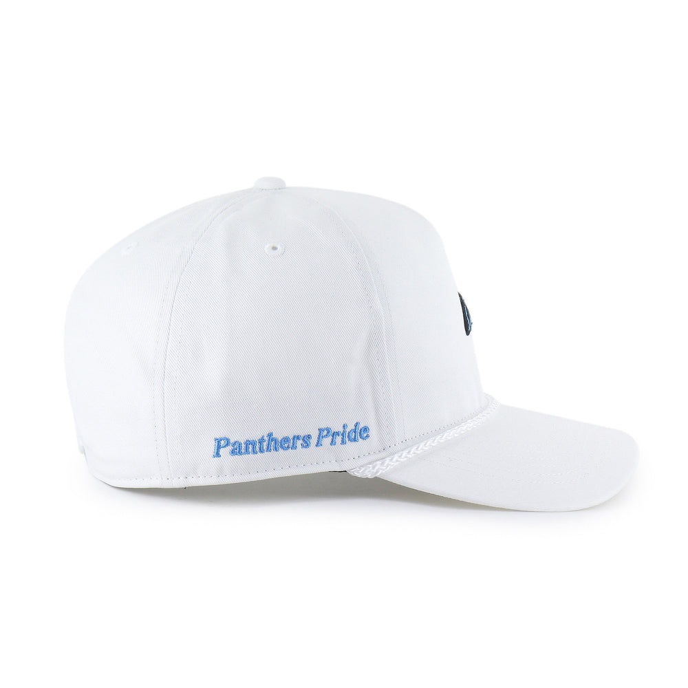 CAROLINA PANTHERS MICRO PATCH '47 HITCH RF RELAXED FIT WHITE