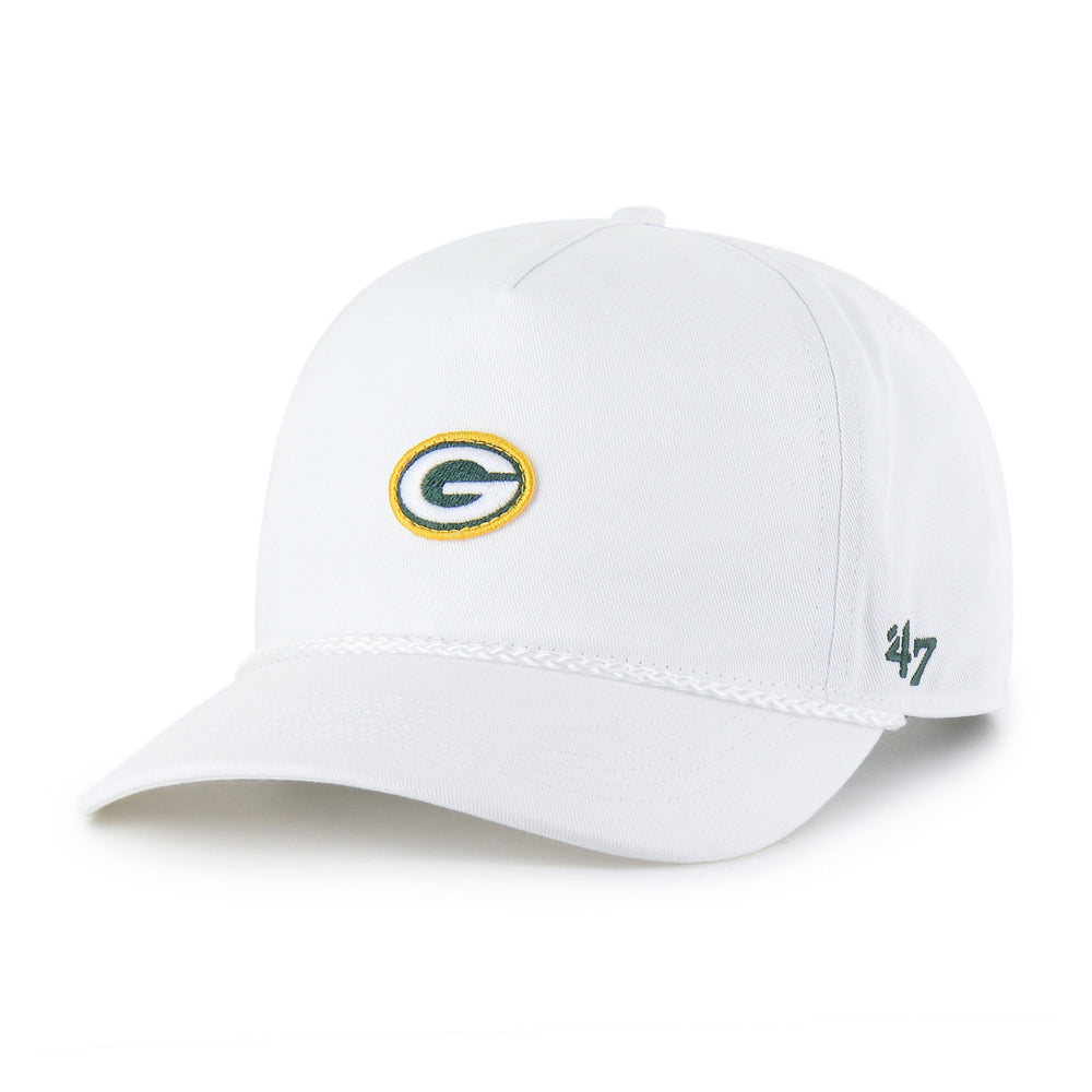 GREEN BAY PACKERS MICRO PATCH '47 HITCH RF RELAXED FIT WHITE