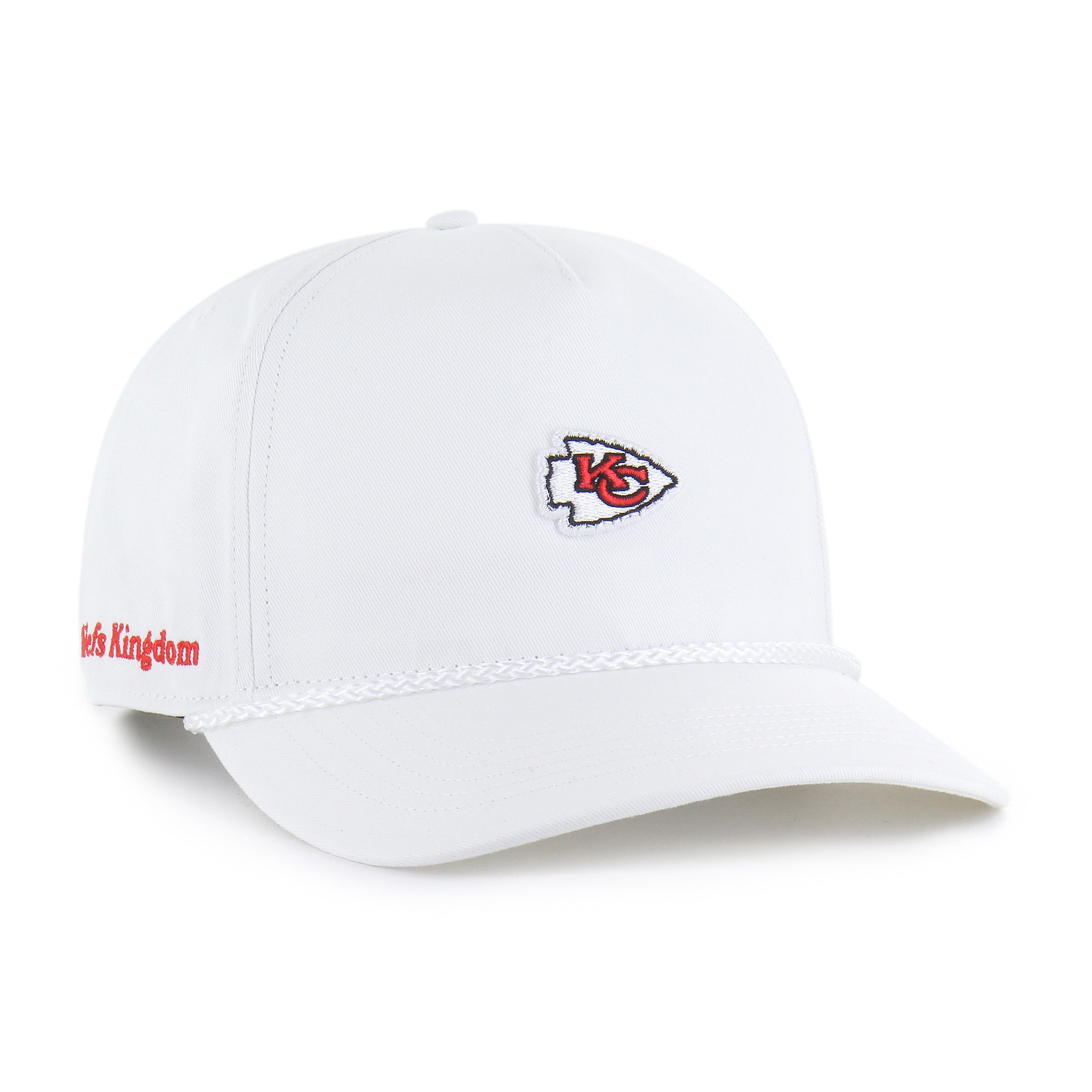 KANSAS CITY CHIEFS MICRO PATCH '47 HITCH RF RELAXED FIT WHITE