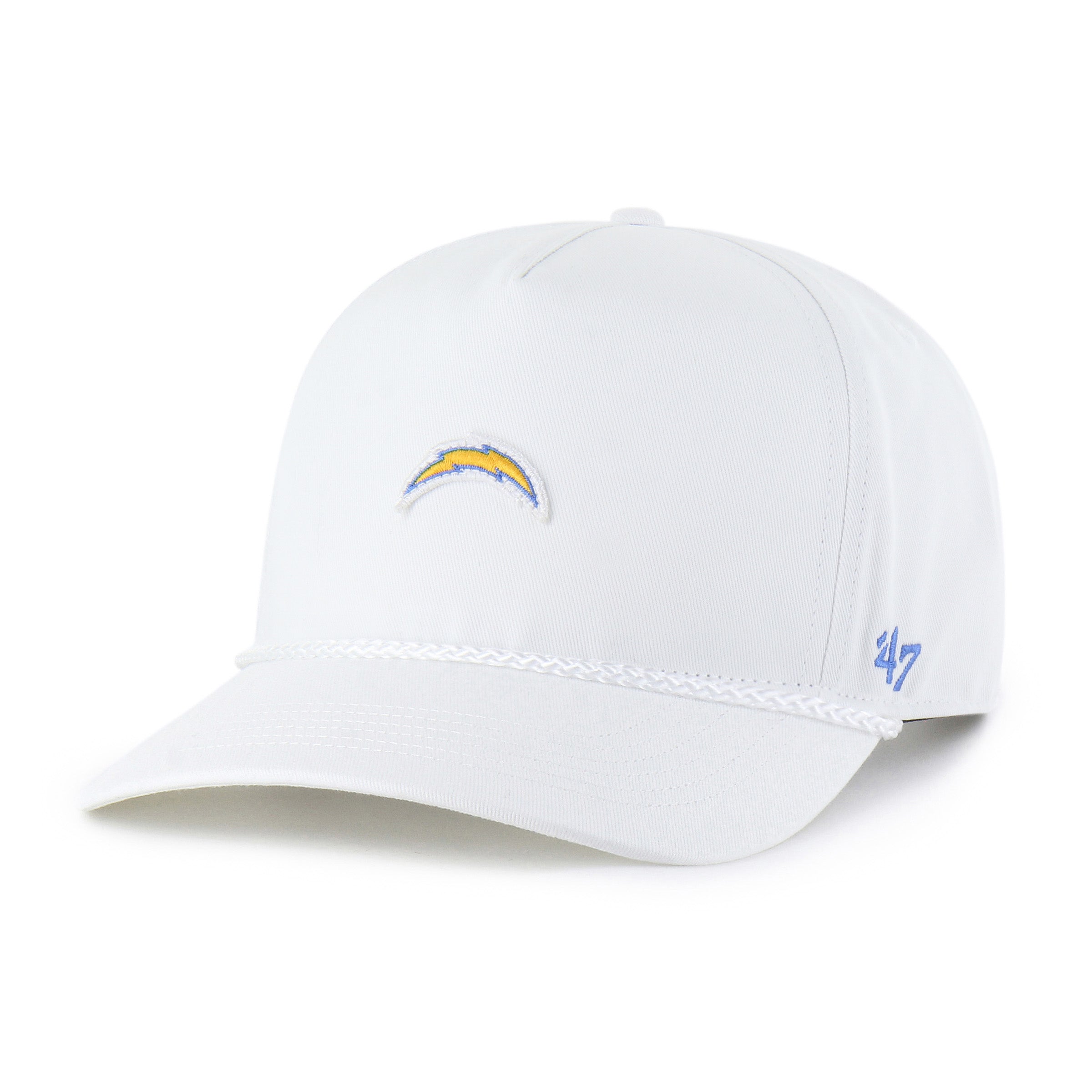 LOS ANGELES CHARGERS MICRO PATCH '47 HITCH RF RELAXED FIT WHITE