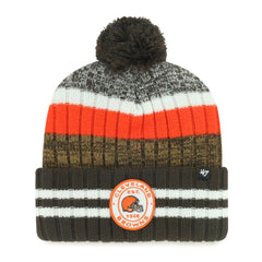 CLEVELAND BROWNS QUIVER '47 CUFF KNIT BROWN