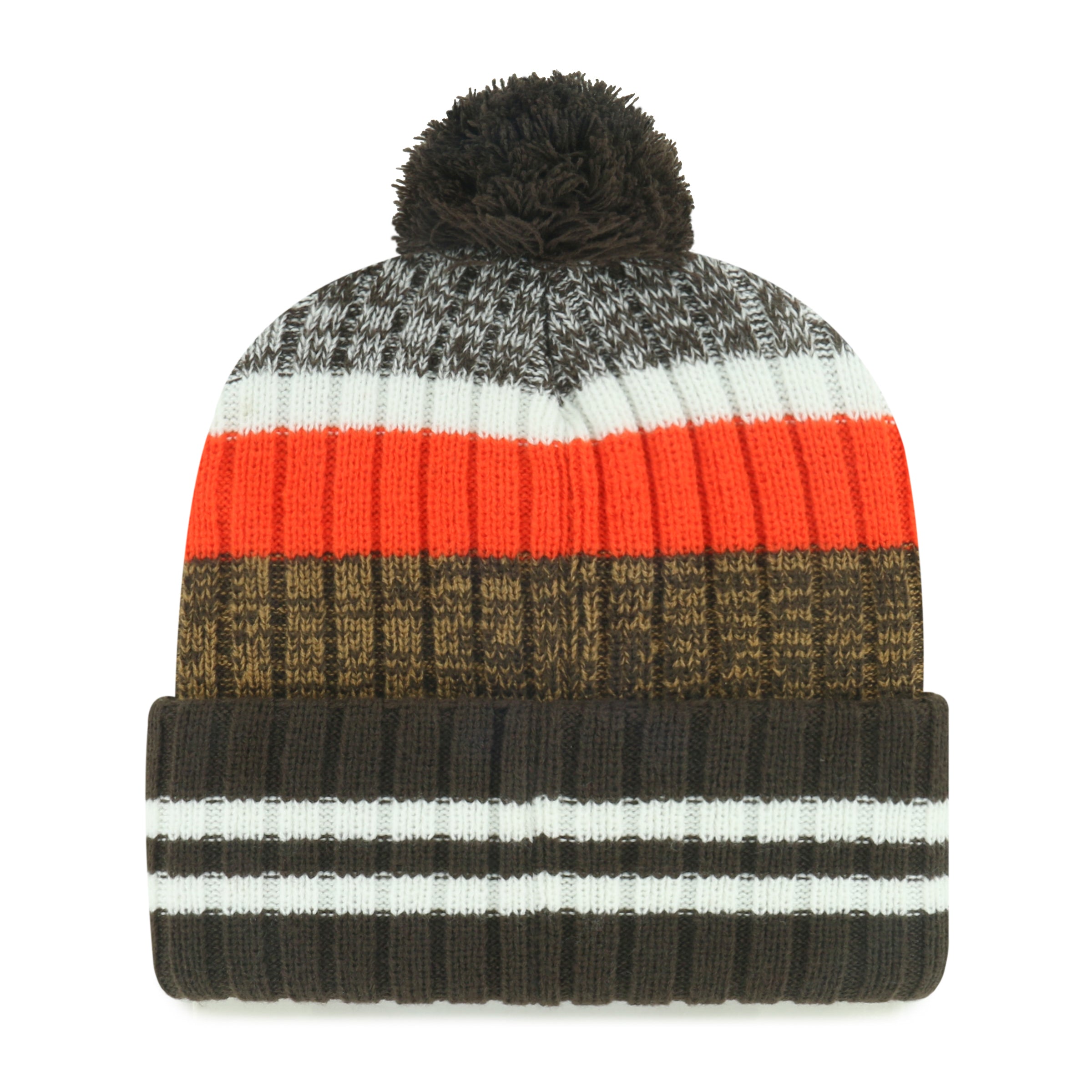 CLEVELAND BROWNS QUIVER '47 CUFF KNIT BROWN