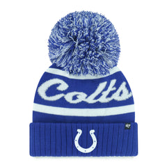 INDIANAPOLIS COLTS SPIRITED '47 CUFF KNIT WOMENS ROYAL