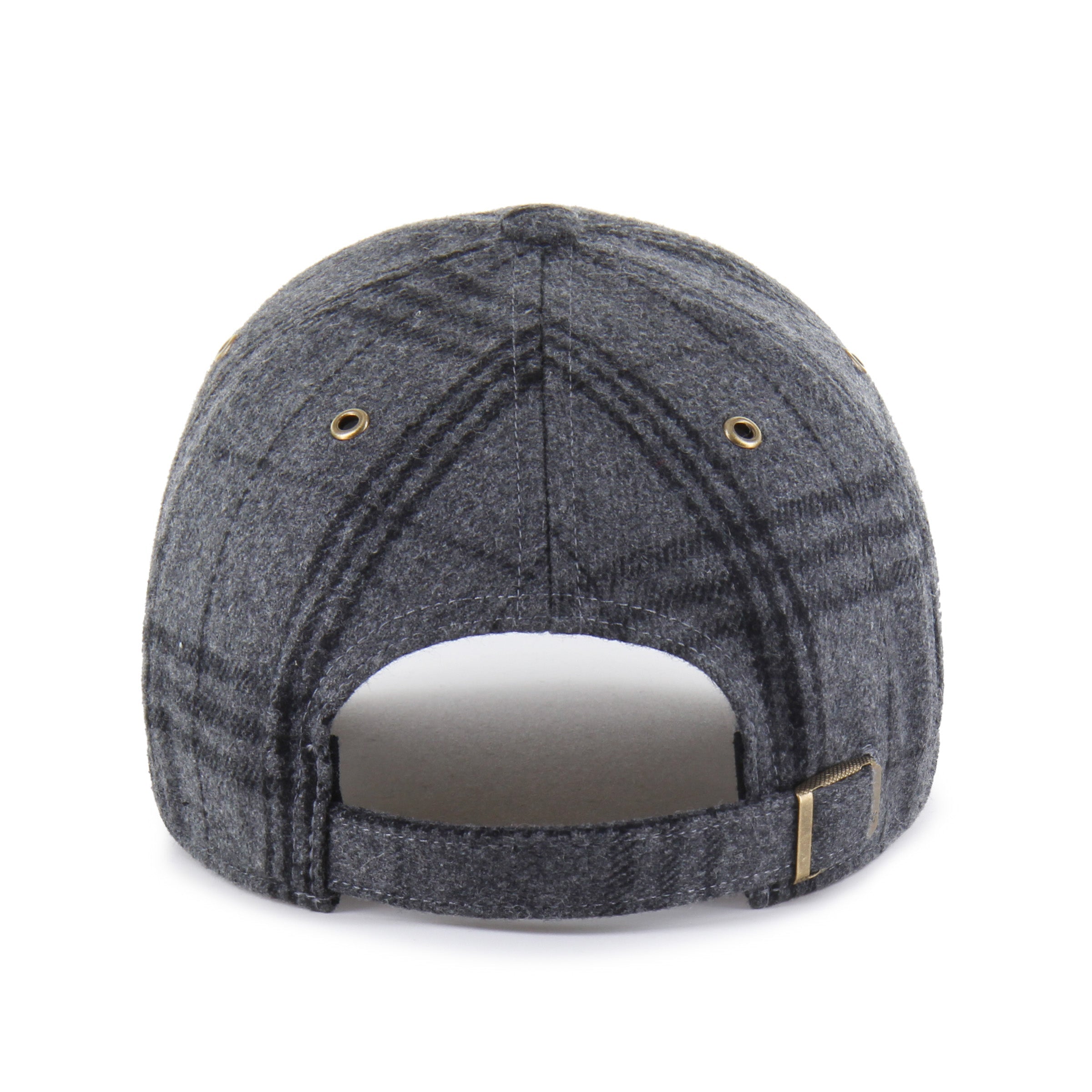 HOUSTON TEXANS WINDOWPANE PLAID '47 CLEAN UP DARK GRAY