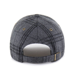 HOUSTON TEXANS WINDOWPANE PLAID '47 CLEAN UP DARK GRAY