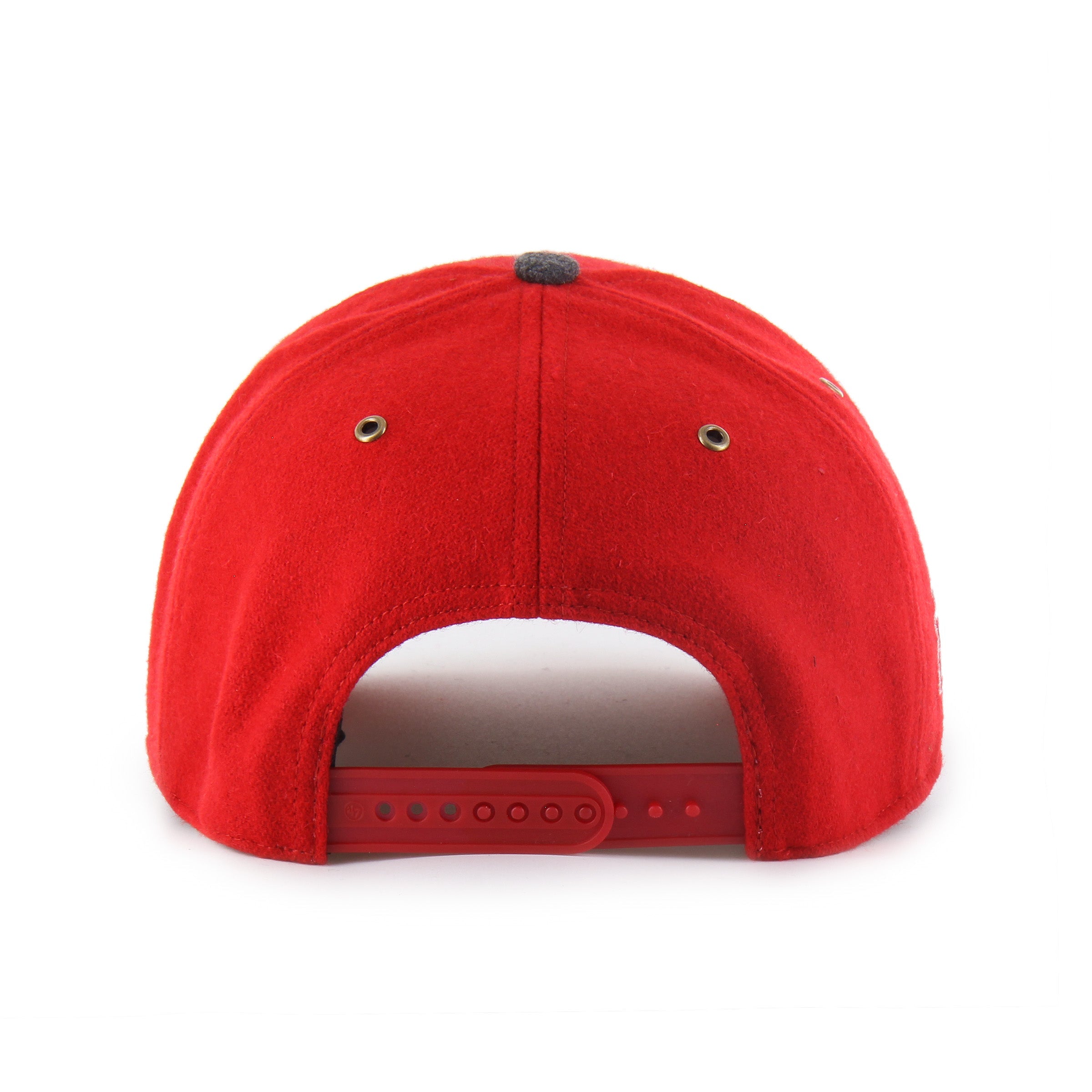 KANSAS CITY CHIEFS WINDOWPANE PLAID '47 HITCH RF RELAXED FIT RED