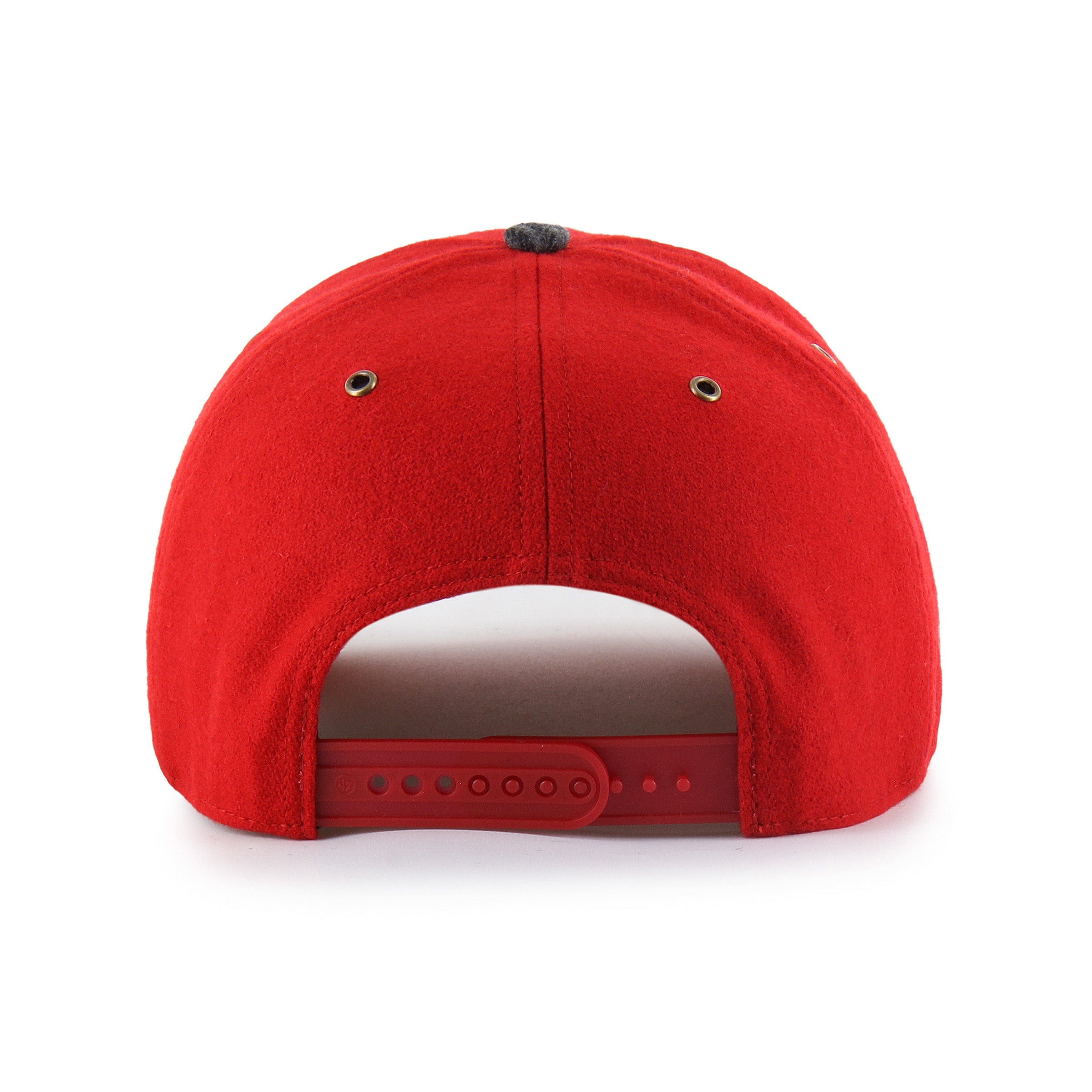 SAN FRANCISCO 49ERS WINDOWPANE PLAID '47 HITCH RF RELAXED FIT RED