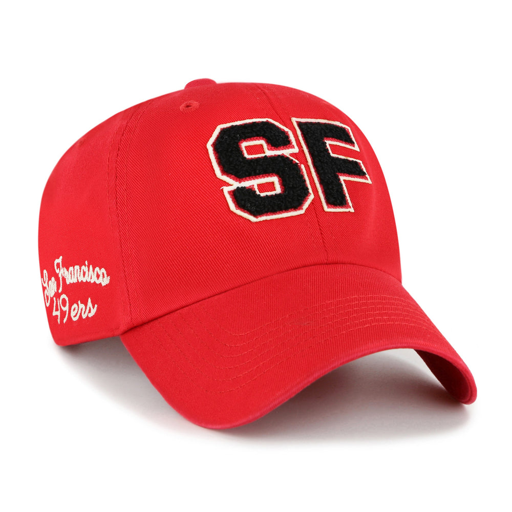 SAN FRANCISCO 49ERS ZOEY '47 CLEAN UP WOMENS RED