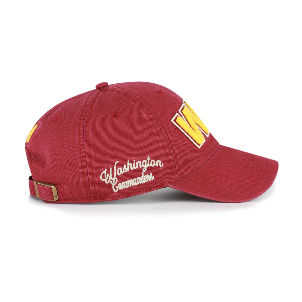 WASHINGTON COMMANDERS ZOEY '47 CLEAN UP WOMENS CARDINAL